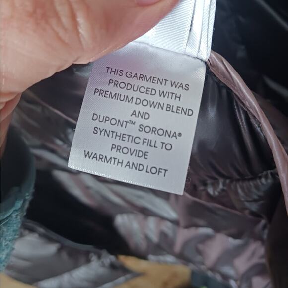 Calvin Klein Brown Packable Down Puffer Jacket Size XS - Picture 6 of 10